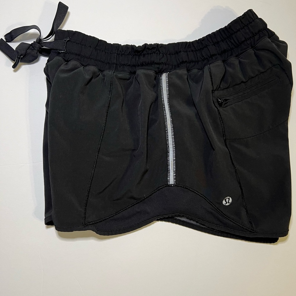 Women’s Black Lululemon Athletic Shorts
